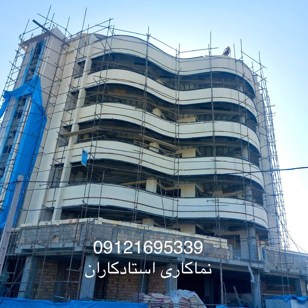 نمای مدرن سیمانی ساختمان 3 IMG 6085